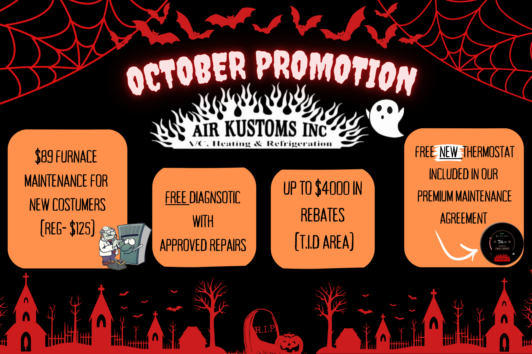 Air Kustoms Oct Promo